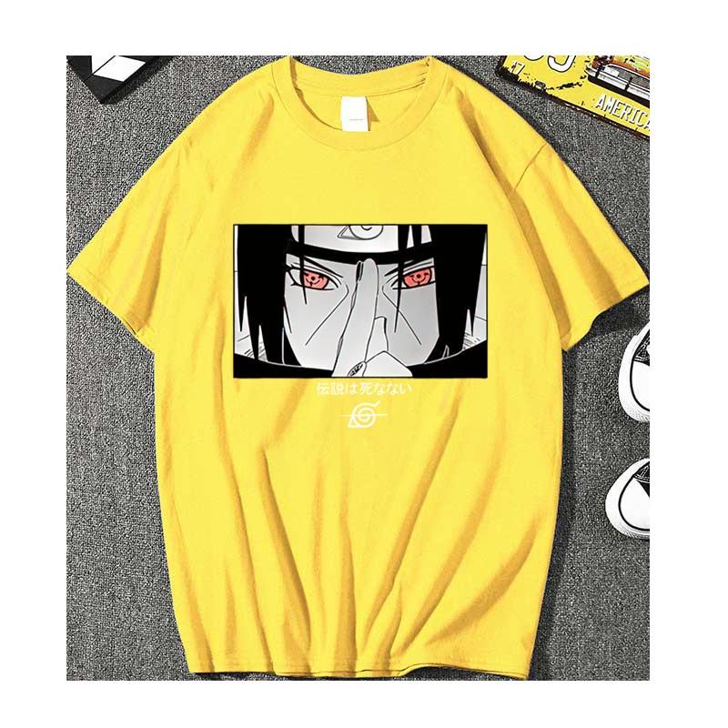 Harajuku Мужская футболка с крутым мультяшным аниме принтом унисекс с коротким рукавом Повседневная футболка Мужская уличная одежда Топ Летний топ