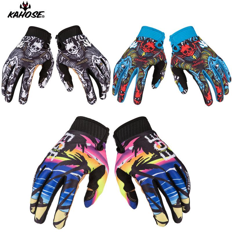 Long Finger Motorcycle Bicycle Racing Gloves