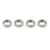 4Pcs RC Ball Bearing Kit 10x15x4mm Stainless Steel Bearing for Arrma 3S 1 10 RC Car Crawler