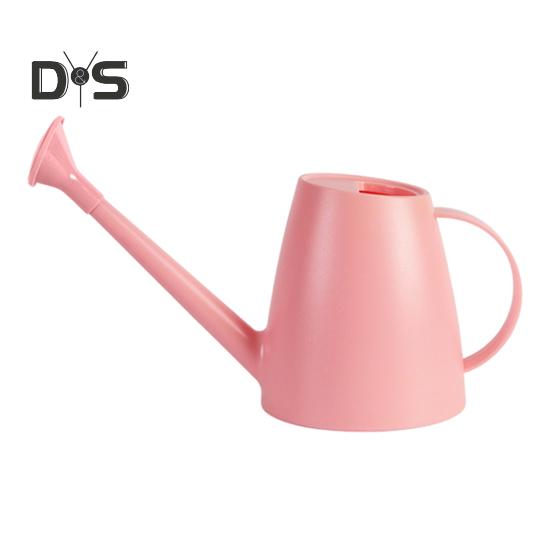 Лейка 1,8 л с длинным носиком, садовый кувшин с разбрызгивателем, легкая пластиковая лейка для комнатных растений, растений на открытом воздухе