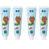 rose green tea, line friends edition 4-pack with tissue