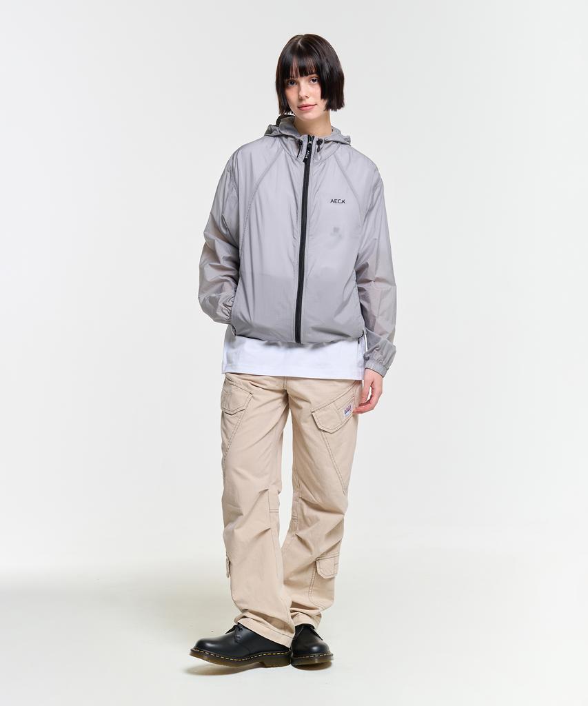 AECA Washed Multi Cargo Pants-Beige