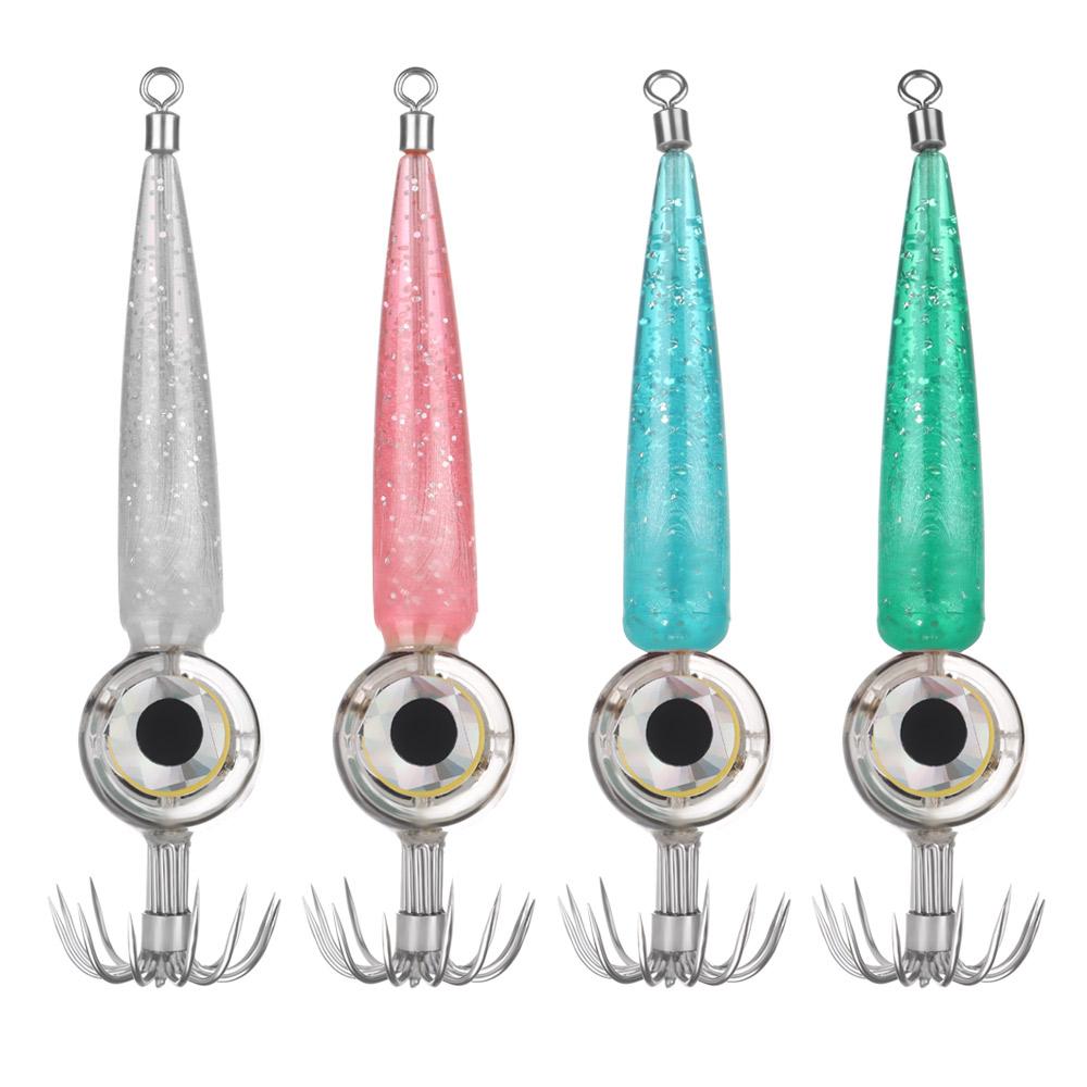 Angling Supplies Attracting Fish Squid Hooks Flashing Luminous Bait Light Led Fish Lamp Lure Light