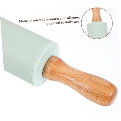1 комплект силиконовых скалок для замешивания теста, роликовый коврик для замешивания, силиконовый коврик для выпечки, кухонный коврик для детей, многофункциональный деревянный