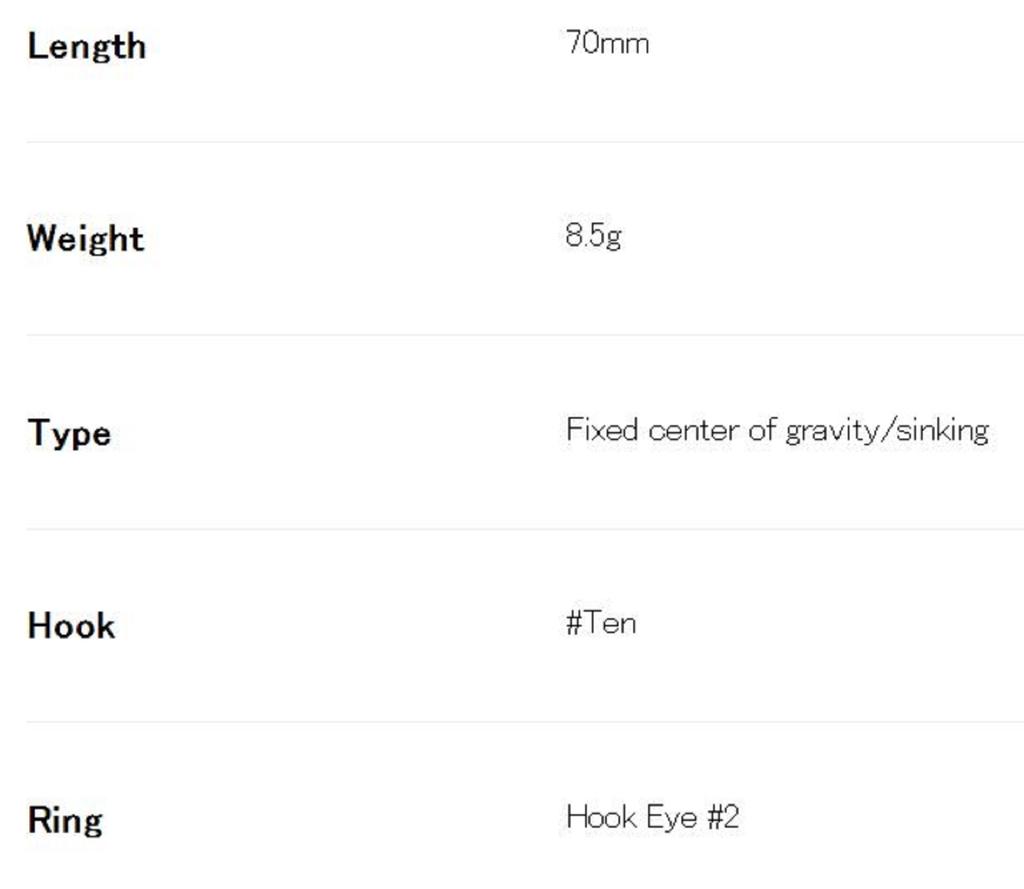 DUO Realis Spin Bait 70 Spinbait Spybait Sinking Lure CCC3158 (1696)