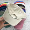Outdoor baseball cap, adjustable, suitable for group advertising, can be embroidered with a logo, plain solid-color cap