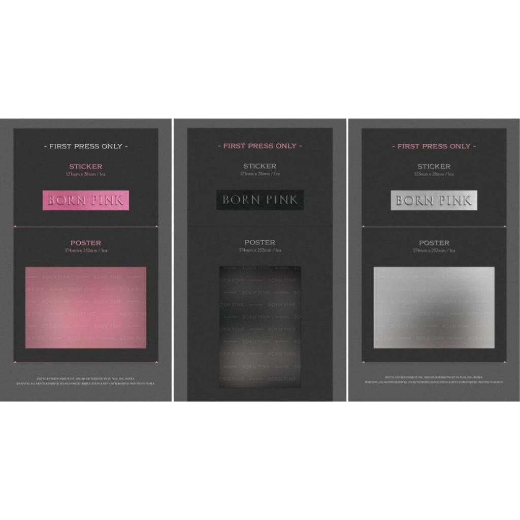 [YG BENEFIT] BLACKPINK — BORN PINK / 2-й полный альбом (КОРОБКА вер.)