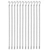 12pcs Plant Hanging Chains with Dual Hooks 58.5cm/23in with Bearing 3000g/6.6lbs for Garden Flower