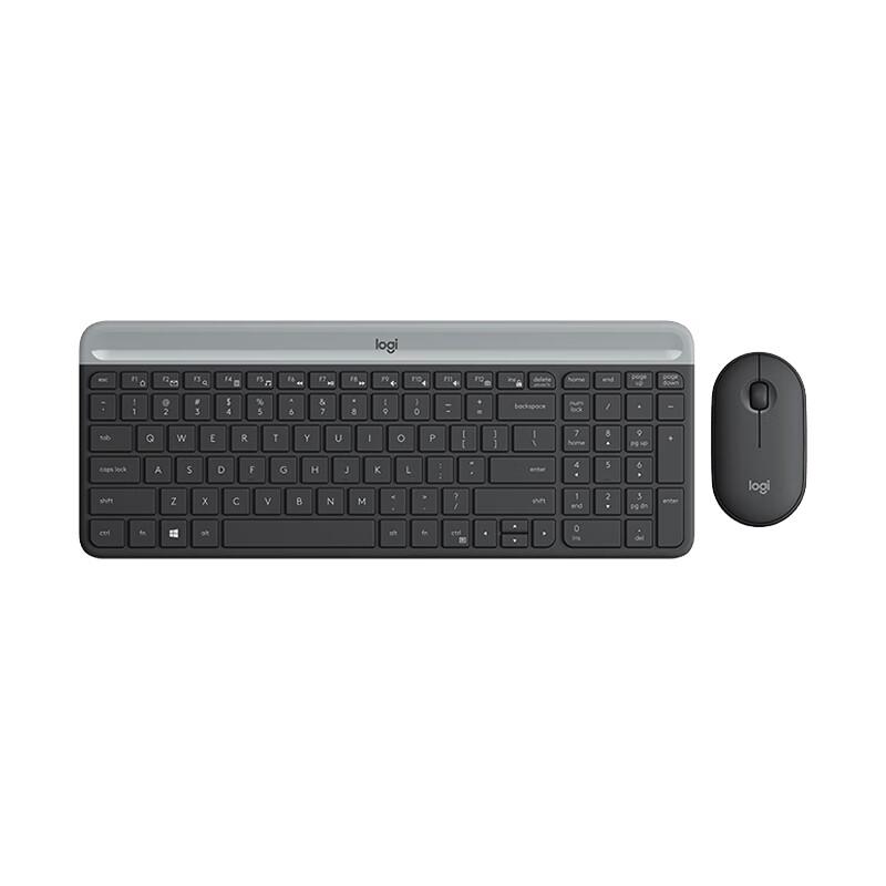 Logitech MK470 Тонкий беспроводной набор клавиатура и мышь
