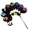 Golf Putter Accessories Golf Iron Headcover Golf Iron Covers Set Golf Head Cover Protector Case