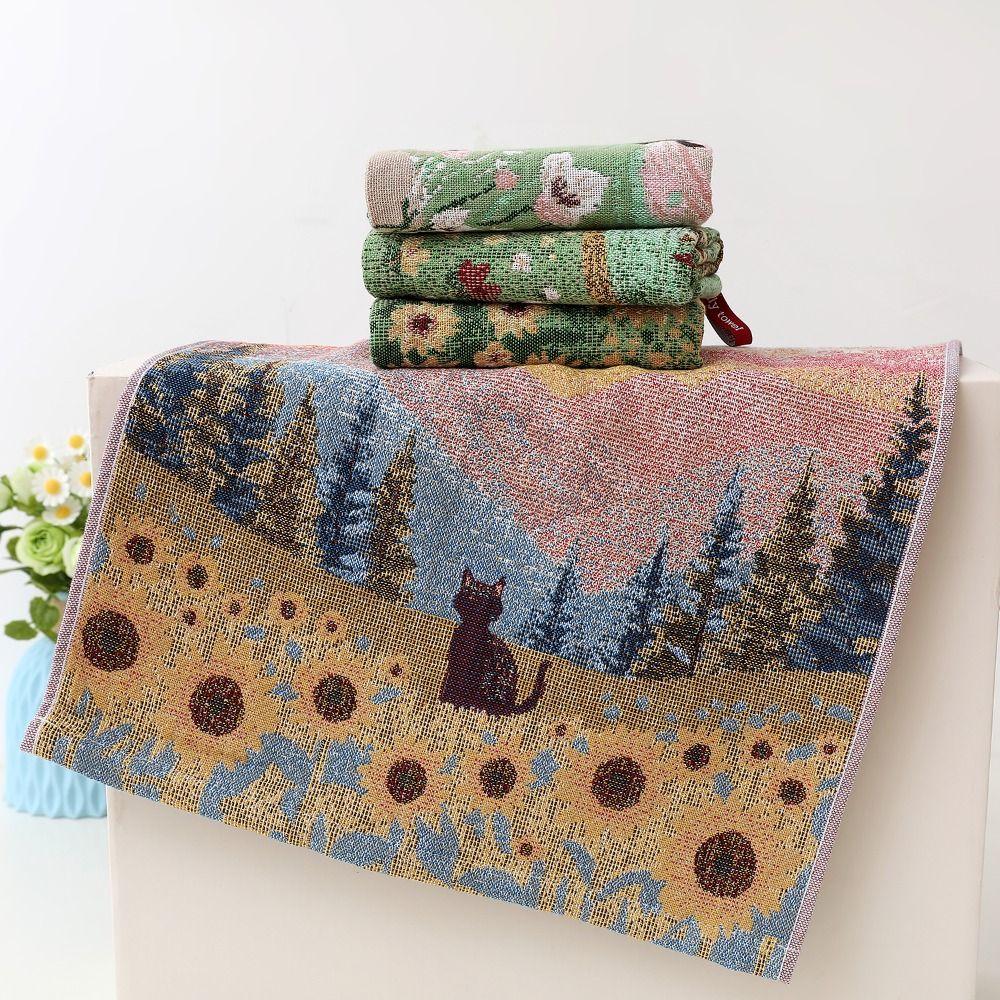 34x40см Кухонное полотенце Быстросохнущее Чистый хлопок Посудное полотенце Большое полотенце для рук Дом Ресторан