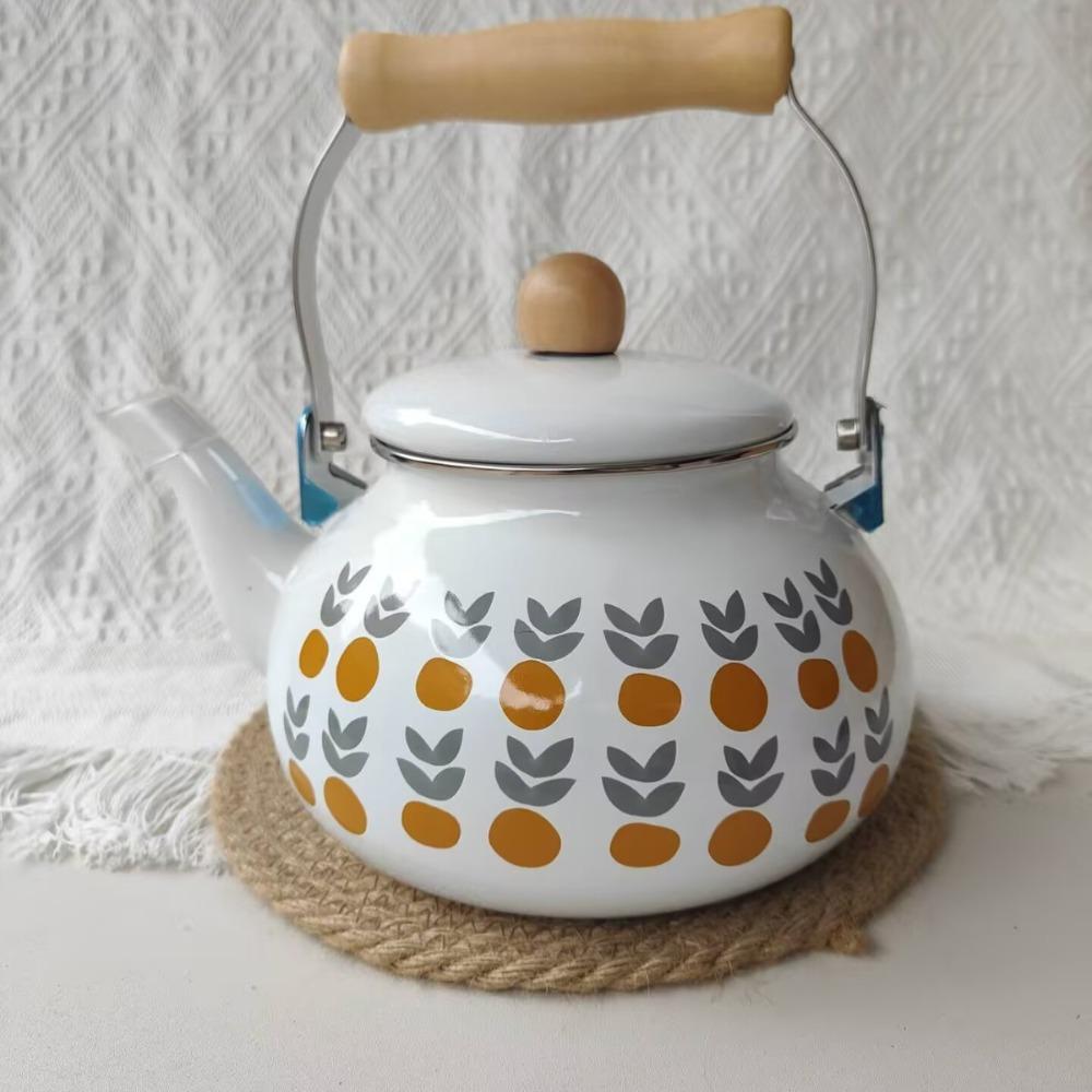 Chinese Style Gas Water Kettle 2.5L Coffee Pot Thickened Tea Jug  Gas Induction Cooker