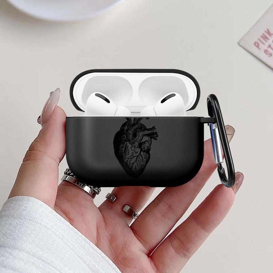 Креативная модель сердечно-сосудистой системы Чехол для наушников Airpods 4 3 1 Pro2 2 Pro3 Pro