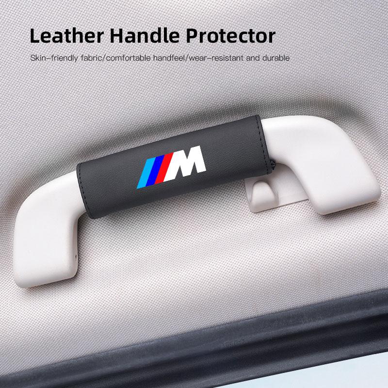 Car Roof Handle Protective Cover Cars Interior Accessories For BMW M Performance E46 E90 F10 F30 X3 F20 E46 E60 APV5