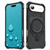 Защитный черный чехол с беспроводной зарядкой для iPhone 17 Air 16 Pro Max 16e 14 15 Plus iPhone17 iPhone16 Чехлы для защиты от падений