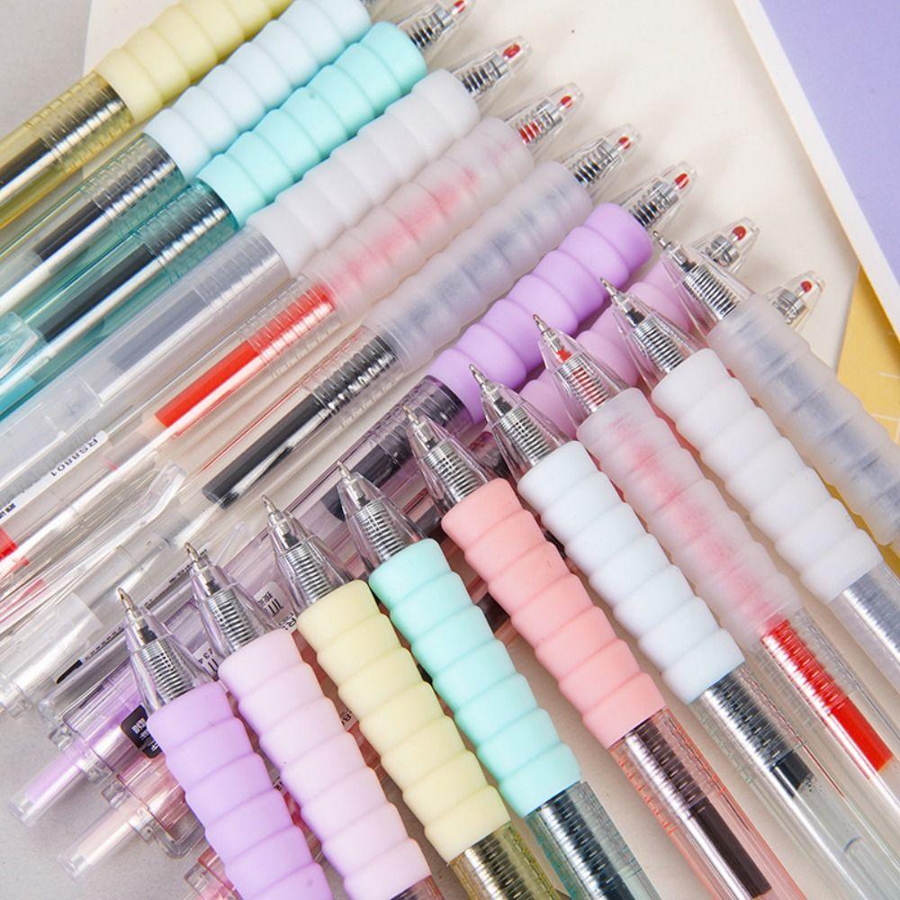 Quick-drying Gel Pen Press Type Ballpoint Pen Multifunctional Signature Pens  School Office