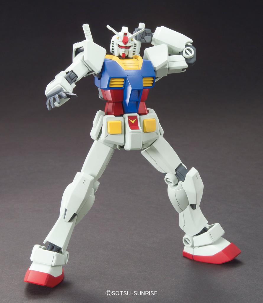 Пластиковая модель HGUC 191 Mobile Suit Gundam Gundam RX-78-2 1/144 с цветовой кодировкой