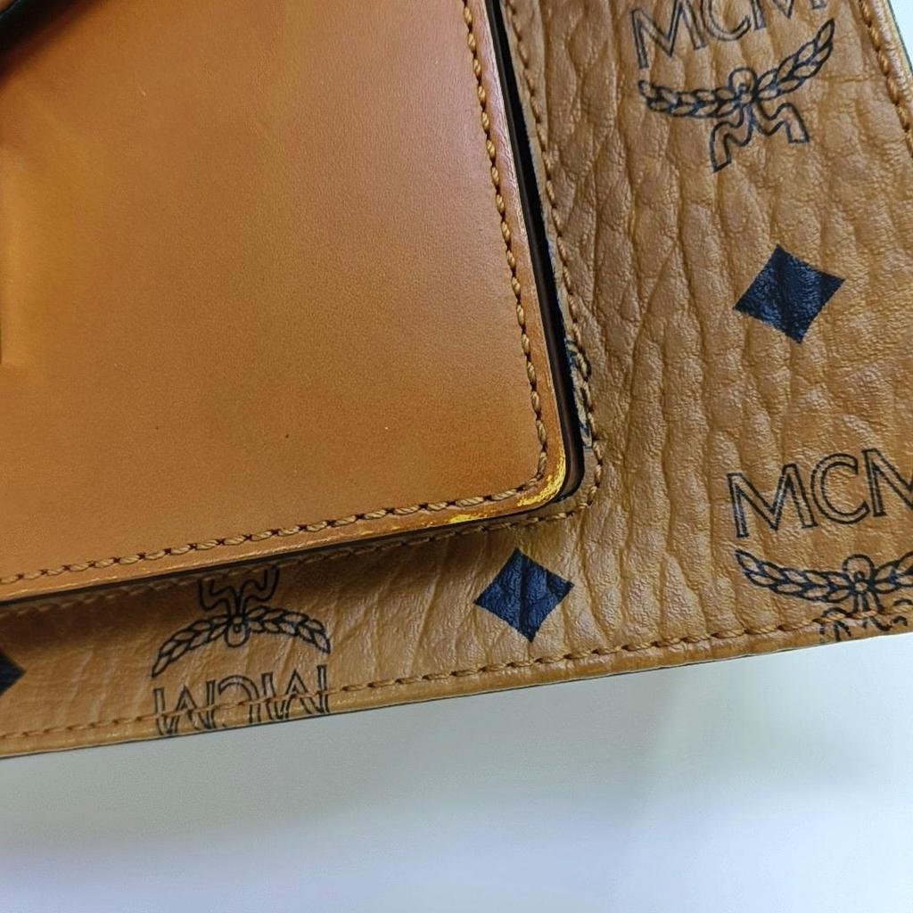 [Pre-Owned] Patricia Visetos Monogram Leather Accordion Tote Crossbody Shoulder Bag - Good #1GCCRCZ