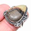Кольцо из серебра 925 пробы с драгоценным камнем Septerian Stone, размер 8 J8s62