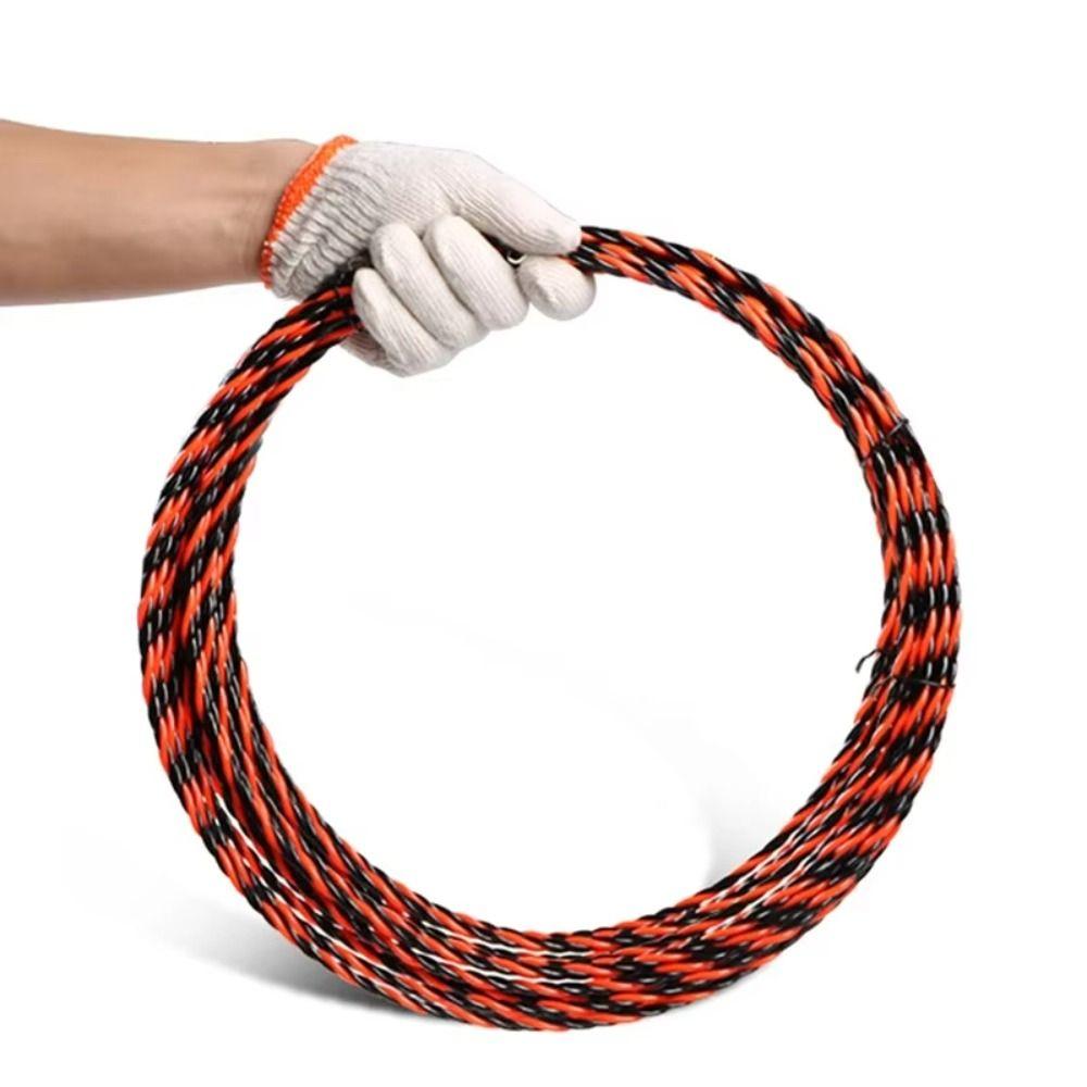 20 M Cable Wire Threader Puller Efficient Wire Threading Large Hole Lead Device Metal Pipes