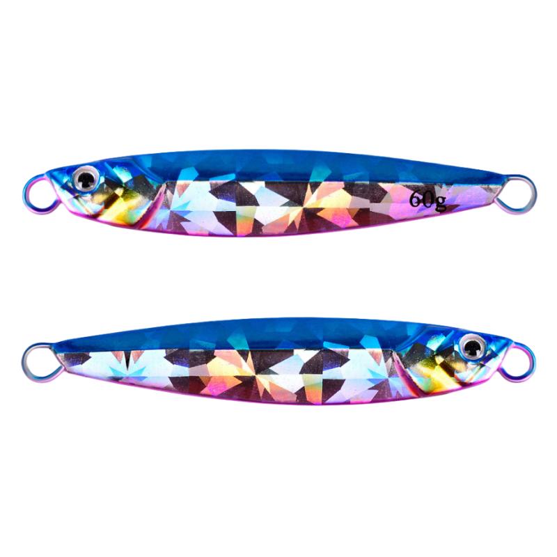 Luminous Iron Plate Long-range Casting Metal Road Bait, Biomimetic False Bait, Submerged Iron Plate Fishing Gear