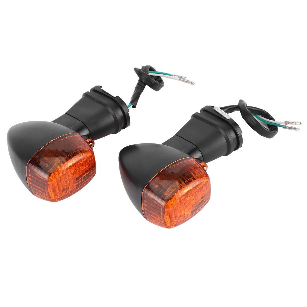 2pcs Motorcycle Turn Signal Light Yellow Light Fit for Kawasaki ZX900 Ninja ZX9R