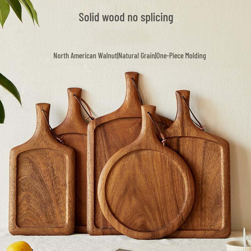 Shanzhongshan Black Sandalwood Steak Platter