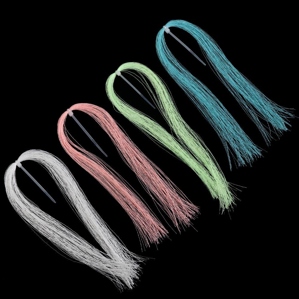 Luminous Fluorescent Fly Fishing String Fishing Tying Material Assist Hooks Line Fly Fishing Thread