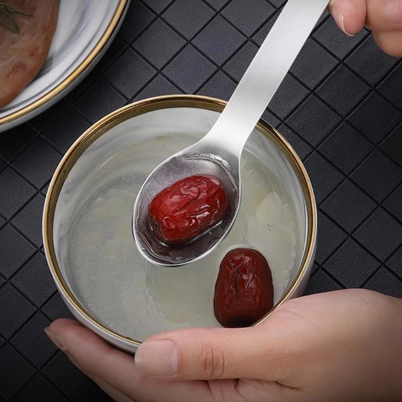 4 предмета, покрытые нержавеющей сталью, портативные столовые приборы, полный обеденный столовый набор столовых приборов, кухонный гаджет, набор столовых ножей