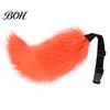Alien Kitten Costume Props Cat Ears And Tail Set, Cute Headband with Antennae, Plush Adjustable Animal Cosplay Kit for Halloween Party, Comic