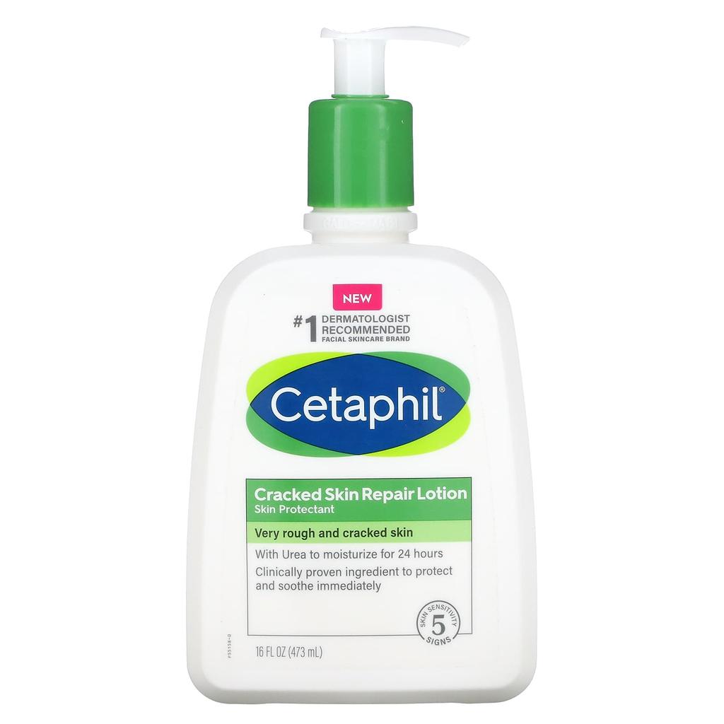 Cetaphil Cracked Skin Restoration Lotion, 16 Fl Oz (473 Ml)