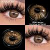 FUNSACHY 1 Pair Black Coloron Contacts Lens Yearly Use Natural Korean Brown Eyes Contact Gray Pupils Cosmetics Fashion Softlen