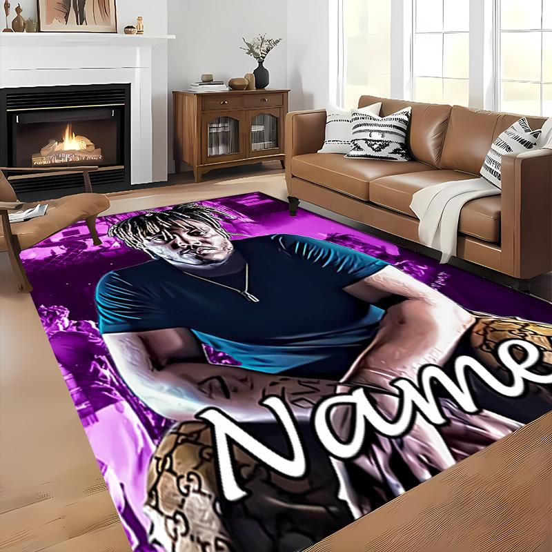 Custom personalization Juice WRLD Area Rug - Perfect For Kitchen, Bathroom,Laundry Room Decor Large Size Available,Gift All Seasons