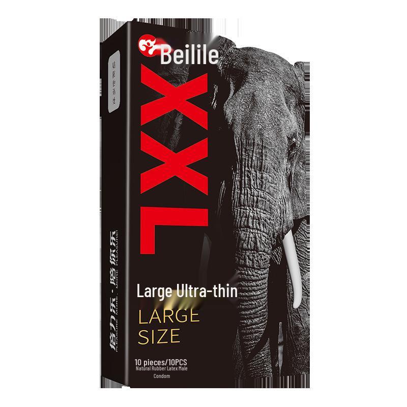 Bailile Prickly Silky Ribbed Condoms - Light & Thin 3D Texture for Adults