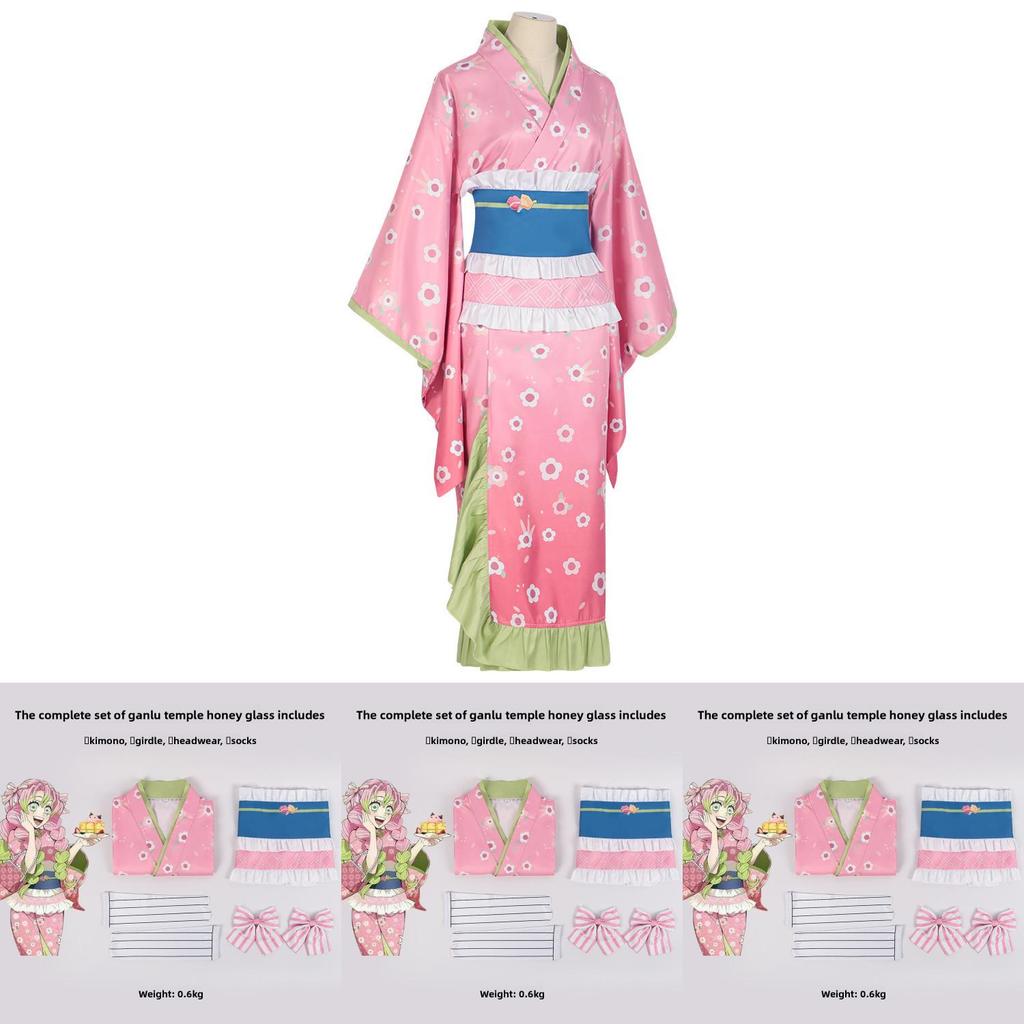 Косплей-костюм Канроджи Мицури из удобной полиэстеровой ткани для аниме-мероприятий и собраний