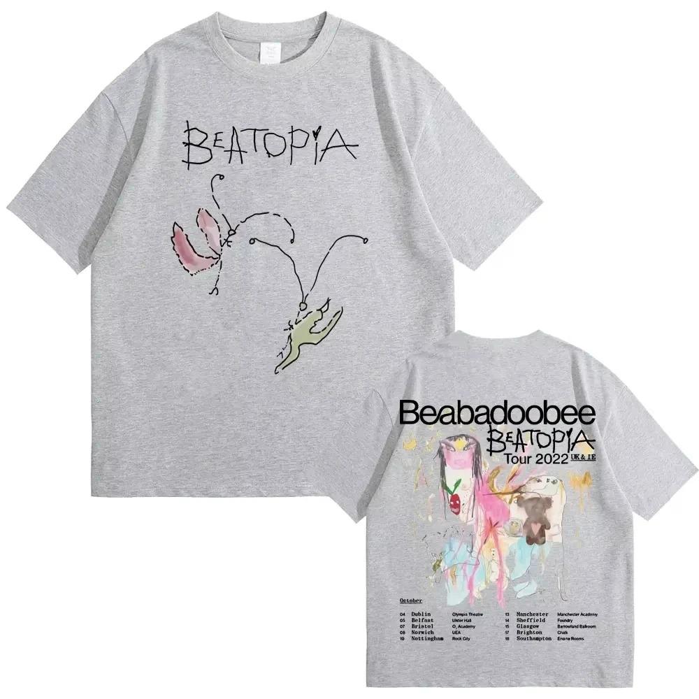 Beabadoobee Beatopia Tour 2026 TShirt Summer Unisex Fashion Harajuku Style 100 Cotton Loose Street Style Aesthetic Tshirts