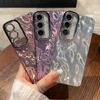 Покрытие Лазерная Волна Воды Пленочный Чехол Полная Защита для Samsung S25 ULTRA S24Plus FE A15 A16 A36 A56 A25 A35 A55 A54 Чехол
