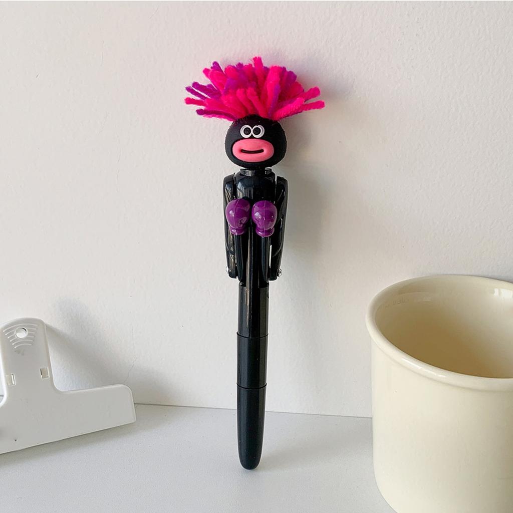 Шариковая ручка, ручка для плавного письма, интерактивная боксерская ручка, ручка для плавного письма, забавная ручка для снятия стресса, подходит для домашнего обучения, 1 мл