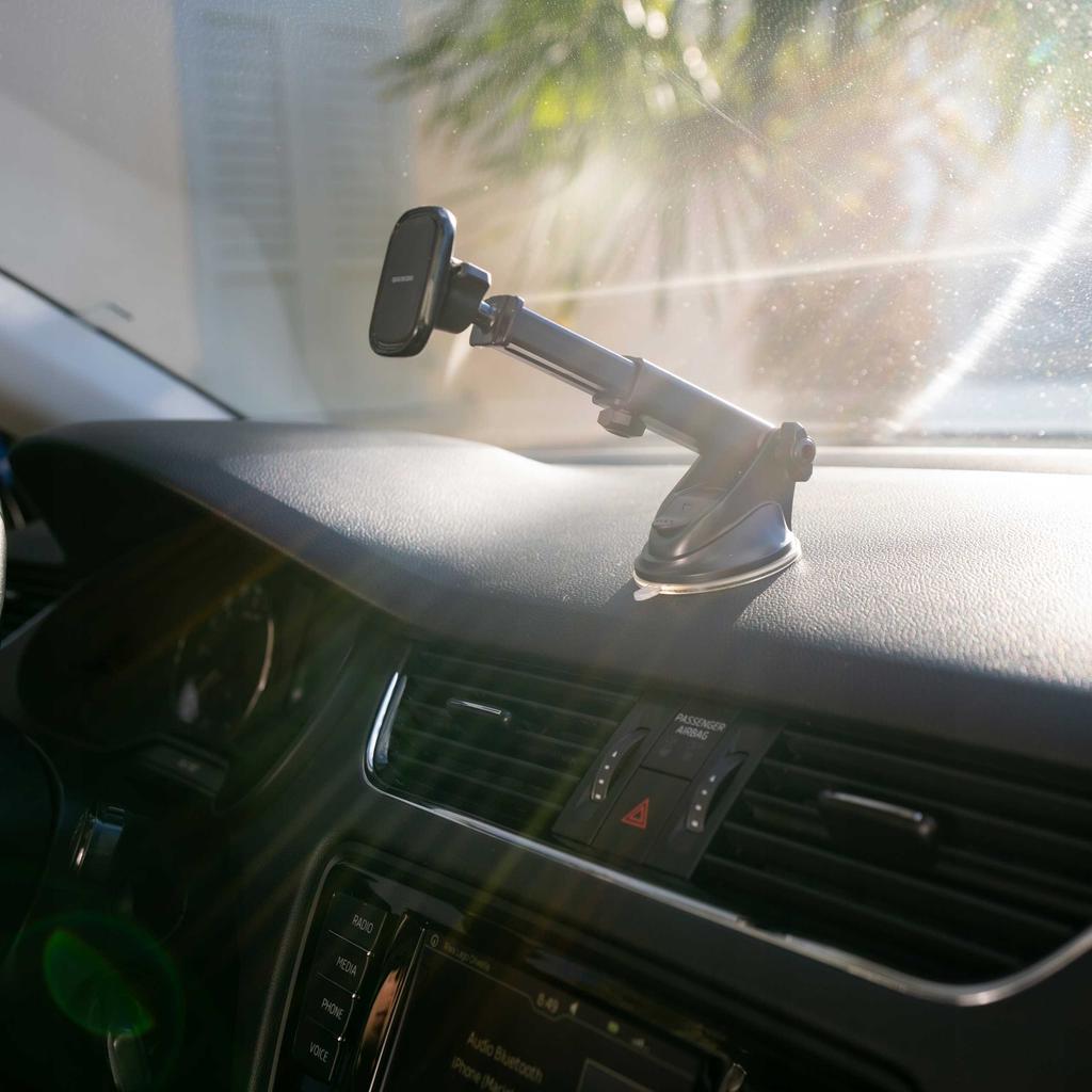 Sc Car Holder Sc10 Dash/Windshield Magnetic Black