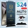 Samsung Galaxy S24 Ultra S24 Plus S24+ Matte Privacy Flexible Ceramics Protective Film Screen Protector