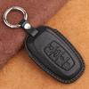Premium Leather Key Case for Hongqi H5, HS5, HS7, and H9 - High-End Car Key Shell with Buckle
