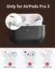 Genuine Leather Protection Case for AirPods Pro 3 Durable  Earphone Case for AirPods 3 Pro Shockproof Protective Full Cover