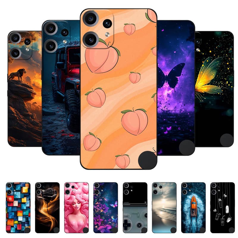 Capa For CMF Phone 2 Pro Case Soft TPU Silicone Camera Protector Back Cover For Nothing CMF Phone 2 Pro Cases Black Back Bumper