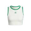 Originals Embroidered Logo Crop Tank Top Women Tops White JH0622