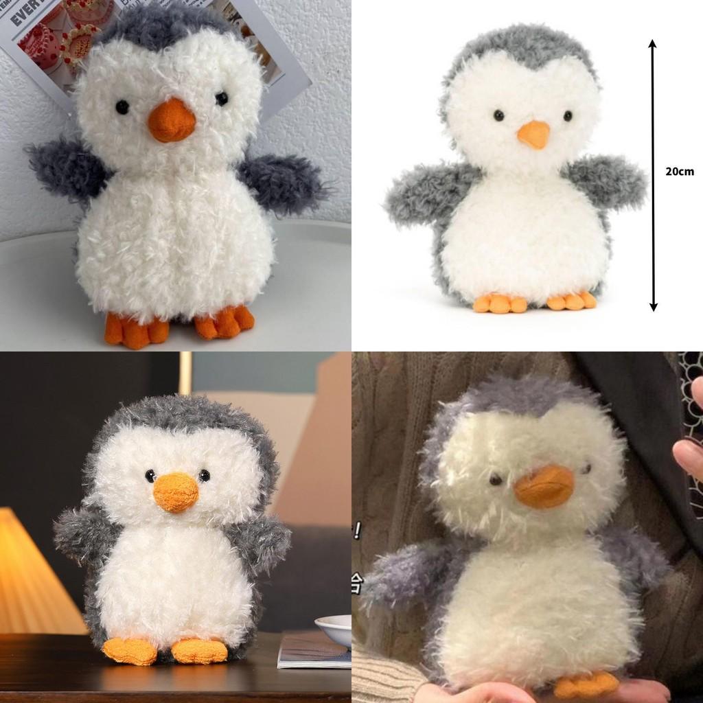 Мягкая игрушка-пингвин Jellycat, подарок для детей, из мягкого хрустального плюша, для дней рождений и Дня святого Валентина