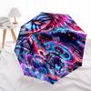 1pc Akaza Umbrella, Sun Protection, And UV Shielding. It Has Eight Sturdy Ribs for Outdoor Use And Perfect As a Holiday Gift