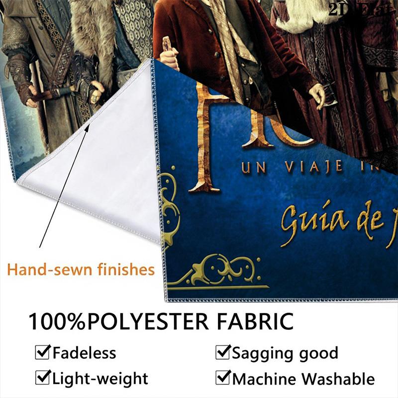 Hobbit Journey Tapestry Fashion Print Wallmounted Soft Home Decor Homestay Soft Decoration Tapestry