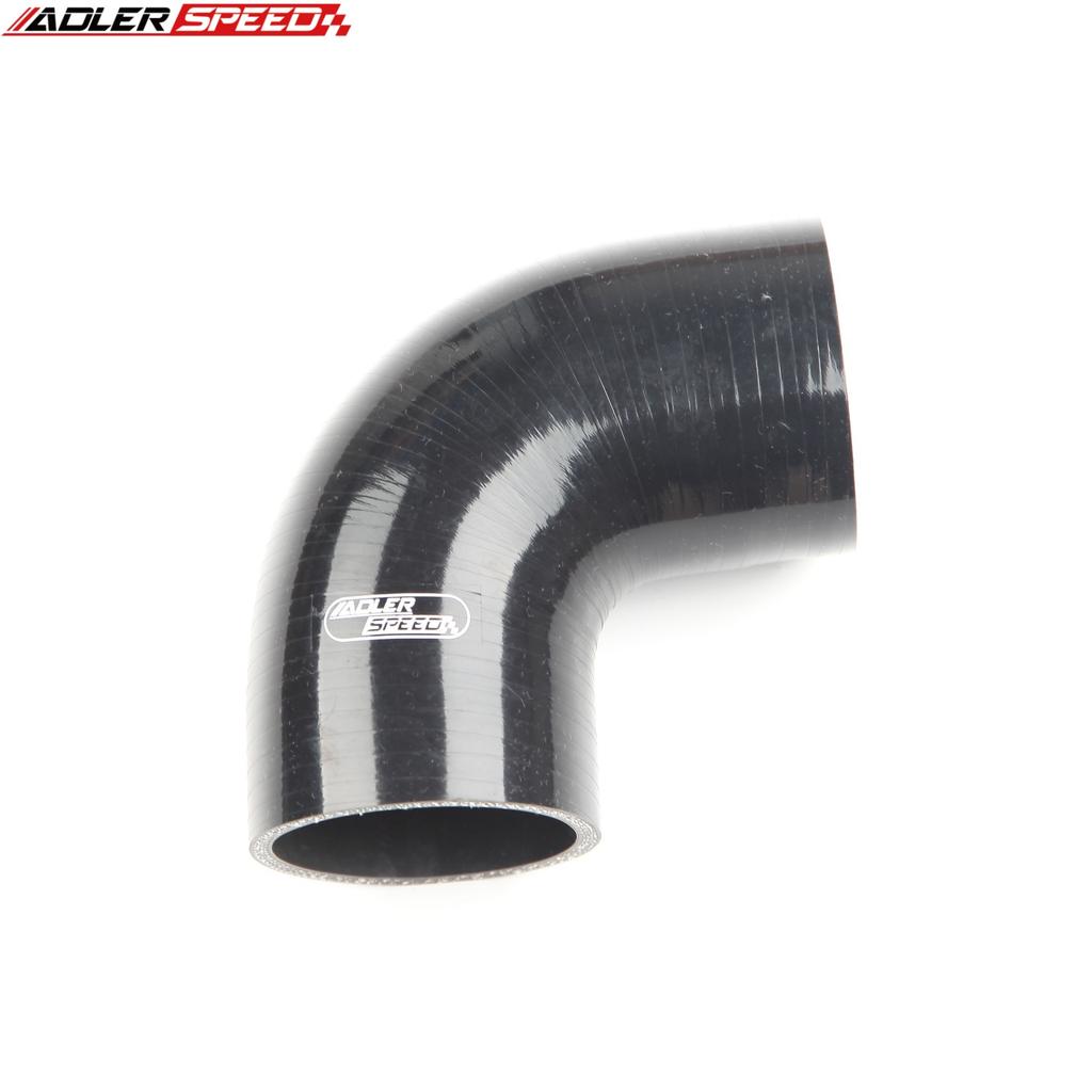 4PLY 102mm Length 90 Degree Elbow General Silicone Coolant Intercooler Hose ID 30mm 32mm 35mm 38mm 40mm 45mm 48mm 50 54 57 60mm