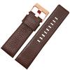 Genuine Leather Strap Watchband 22 24 26 27 28 30mm 32mm Litchi Grain for Diesel Watch Band DZ7313 DZ4386 DZ1405 Watch Bracelet
