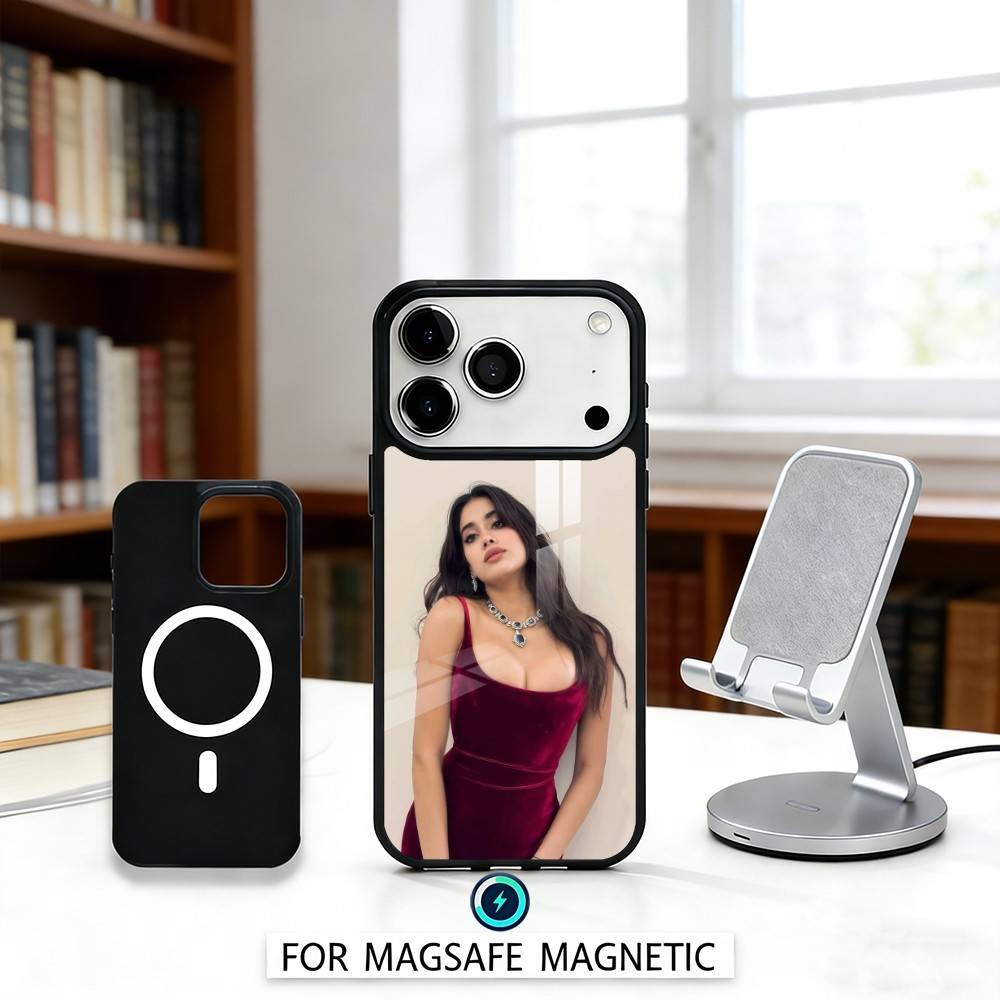 J-Janhvi K-Kapoor Dhadak Debut Phone Case For iPhone 17,16,15,14,13,12,Pro,Max For Magsafe Magnetic Wireless Charging